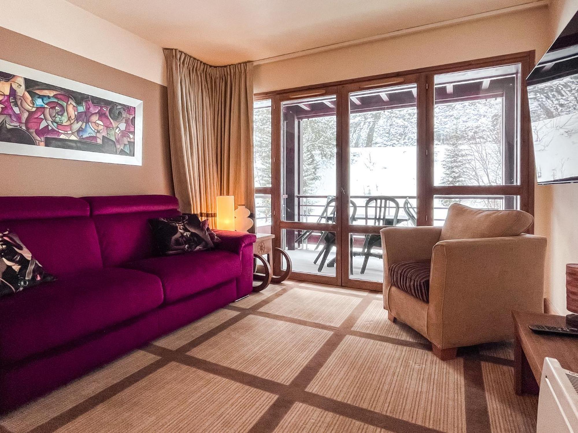 Large One-Bedroom Apartment, Wheelchair Adapted, Les Terrasses D'Eos Flaine Zewnętrze zdjęcie