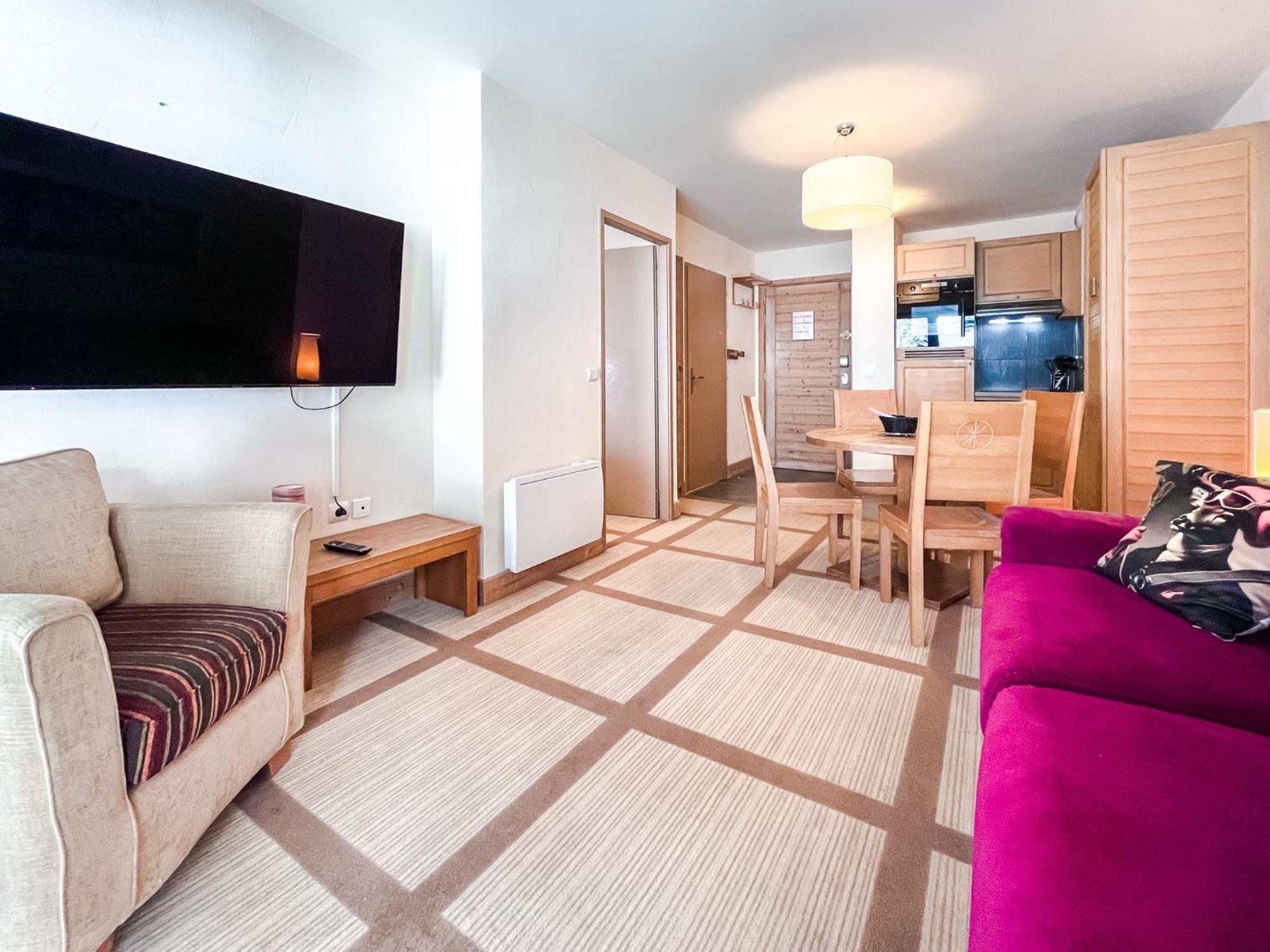 Large One-Bedroom Apartment, Wheelchair Adapted, Les Terrasses D'Eos Flaine Zewnętrze zdjęcie