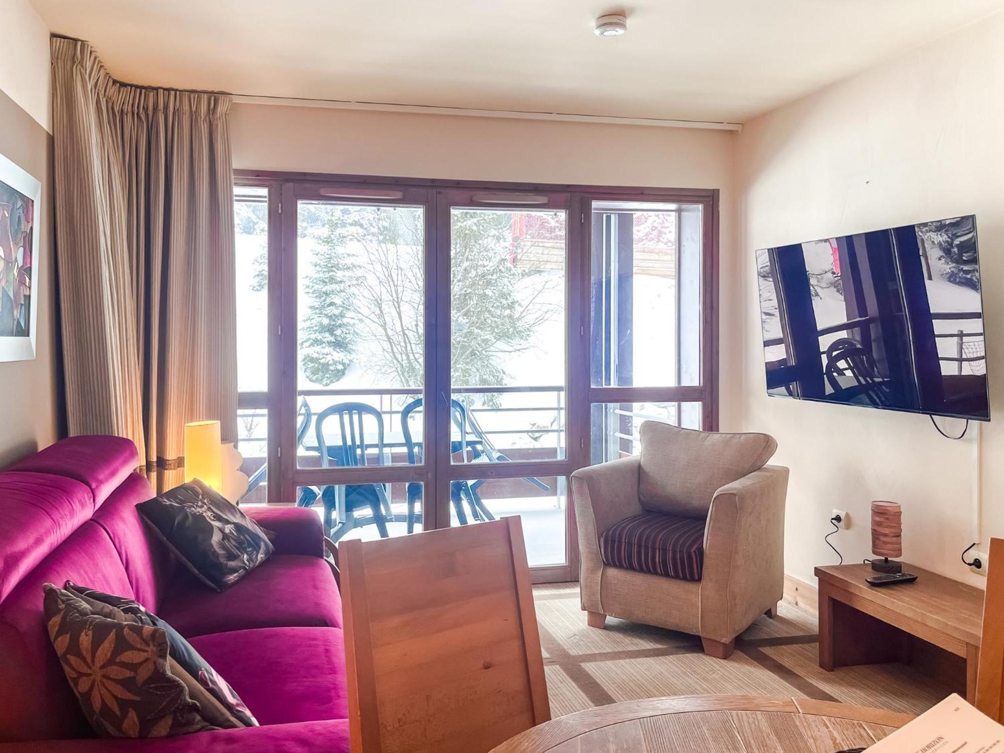 Large One-Bedroom Apartment, Wheelchair Adapted, Les Terrasses D'Eos Flaine Zewnętrze zdjęcie